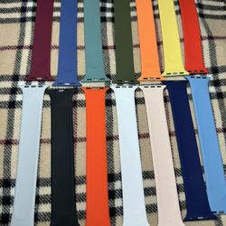 LOT OF 13 sports bands for Apple watch 38/40/41mm