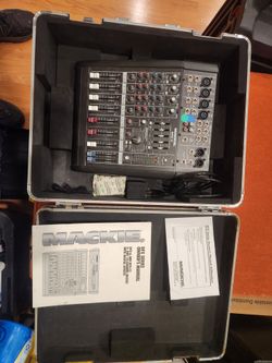 Mackie Mixer and 2 Mic Set.