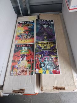 Robotech Academy Cómics Books #1(4 Books)