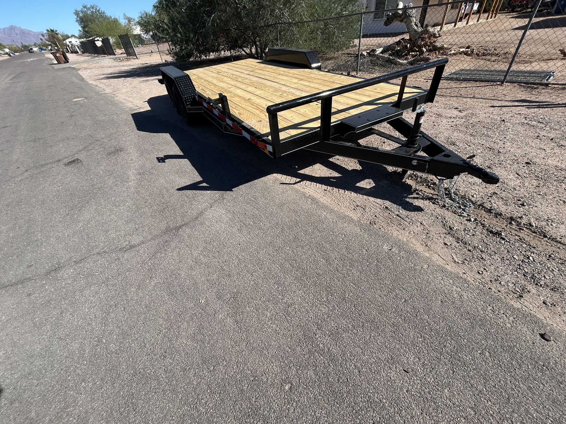 2026 7 X 18 Flatbed Trailer - Car Hauler 