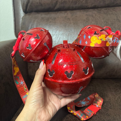 Christmas Mickey red sipper cup