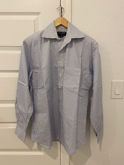 Men’s Gray Button Up Shirt