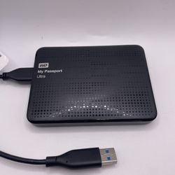 WD My Passport Ultra Portable Drive 1TB External Hard Drive WDBZFP0010BK
