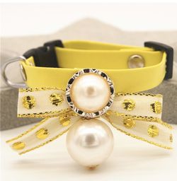 Pet Collar ( Yellow Jewel) shipping only