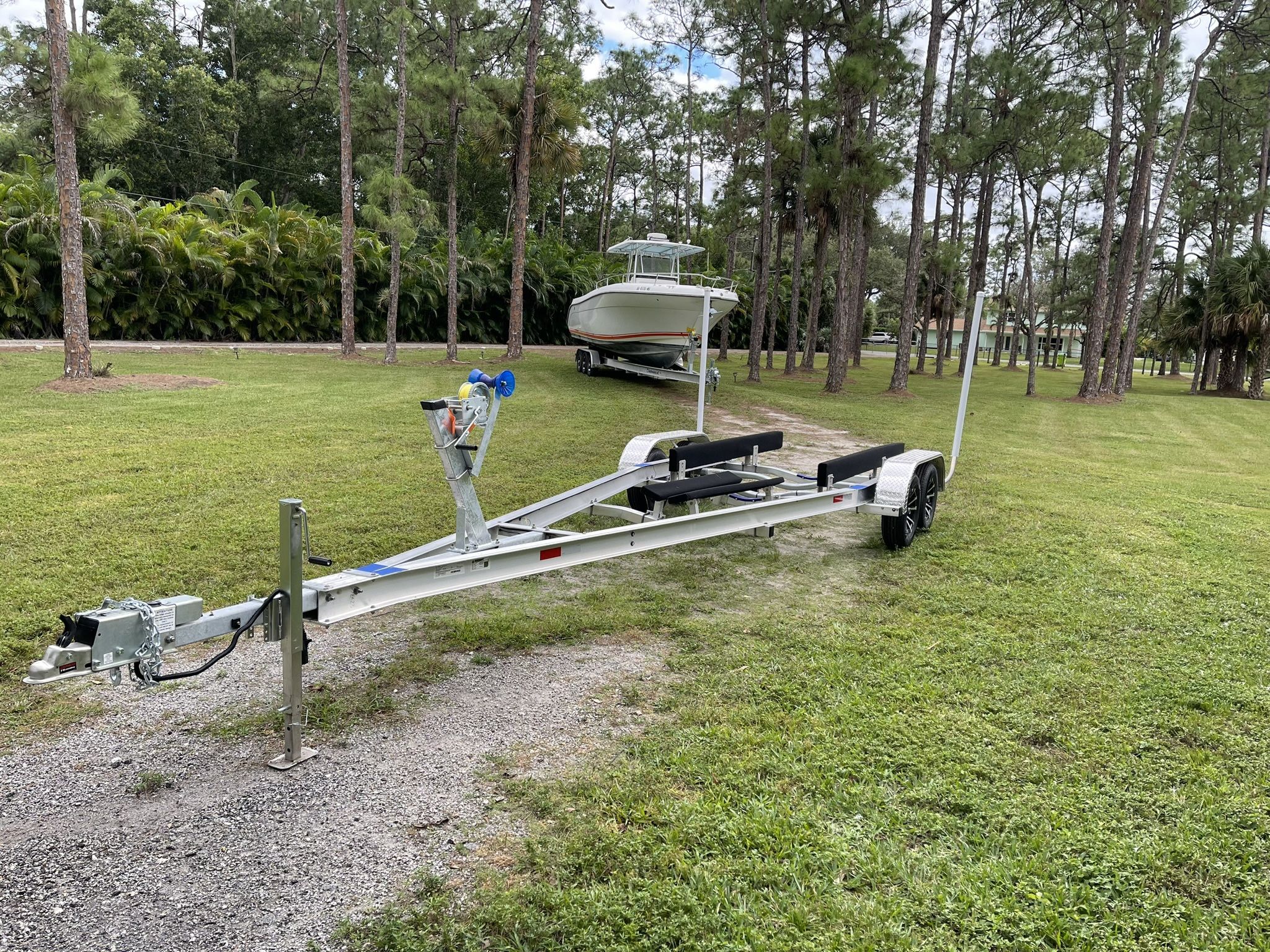 New 2025 Trailer Mania 21-23ft Model boat trailer,  