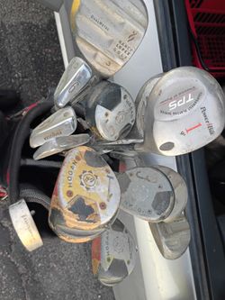 Used Gold Clubs and Bag $20