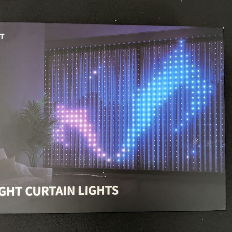 Box Up Ceiling Feature Cool Holiday Party Curtain Lights -NEW IN BOX for Sale in Santee, CA ...