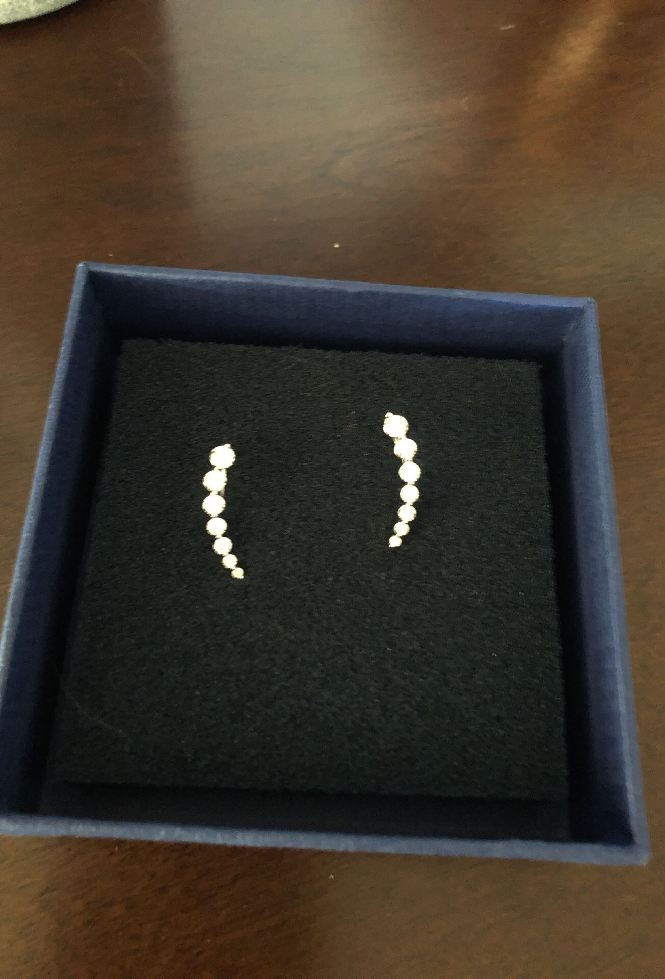 Leo diamond earrings