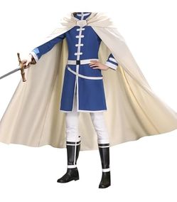 Prince Knight Cosplay Costume with Cape