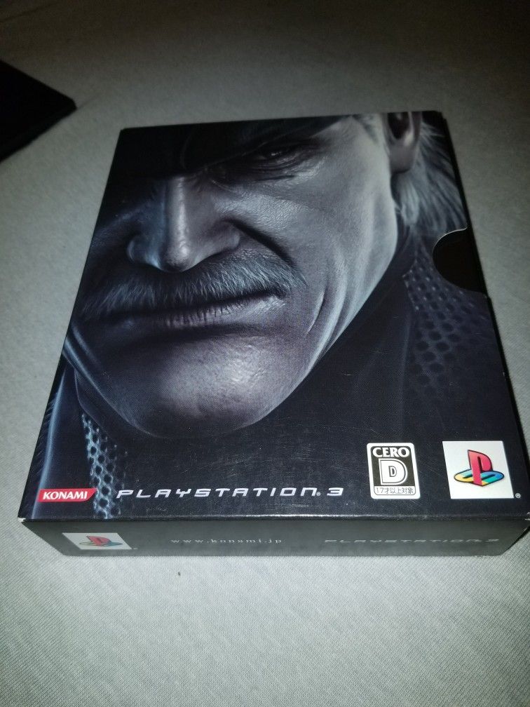 Metal Gear Solid 4 Guns of the Patriots Ps3 Import