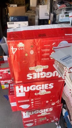 Huggies little snugglers size 4,140 count