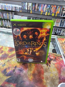 Lord of the Rings: The Third Age Xbox with manual