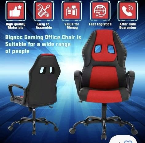 Black and Red Gaming Chair (Unopened)