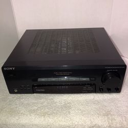 Sony 5.1 Channel Audio/Video Receiver—Smaller Width Cabinet With fully Functional Front Panel—With Sony Remote—Very Good Condition-Tested-Sounds Great
