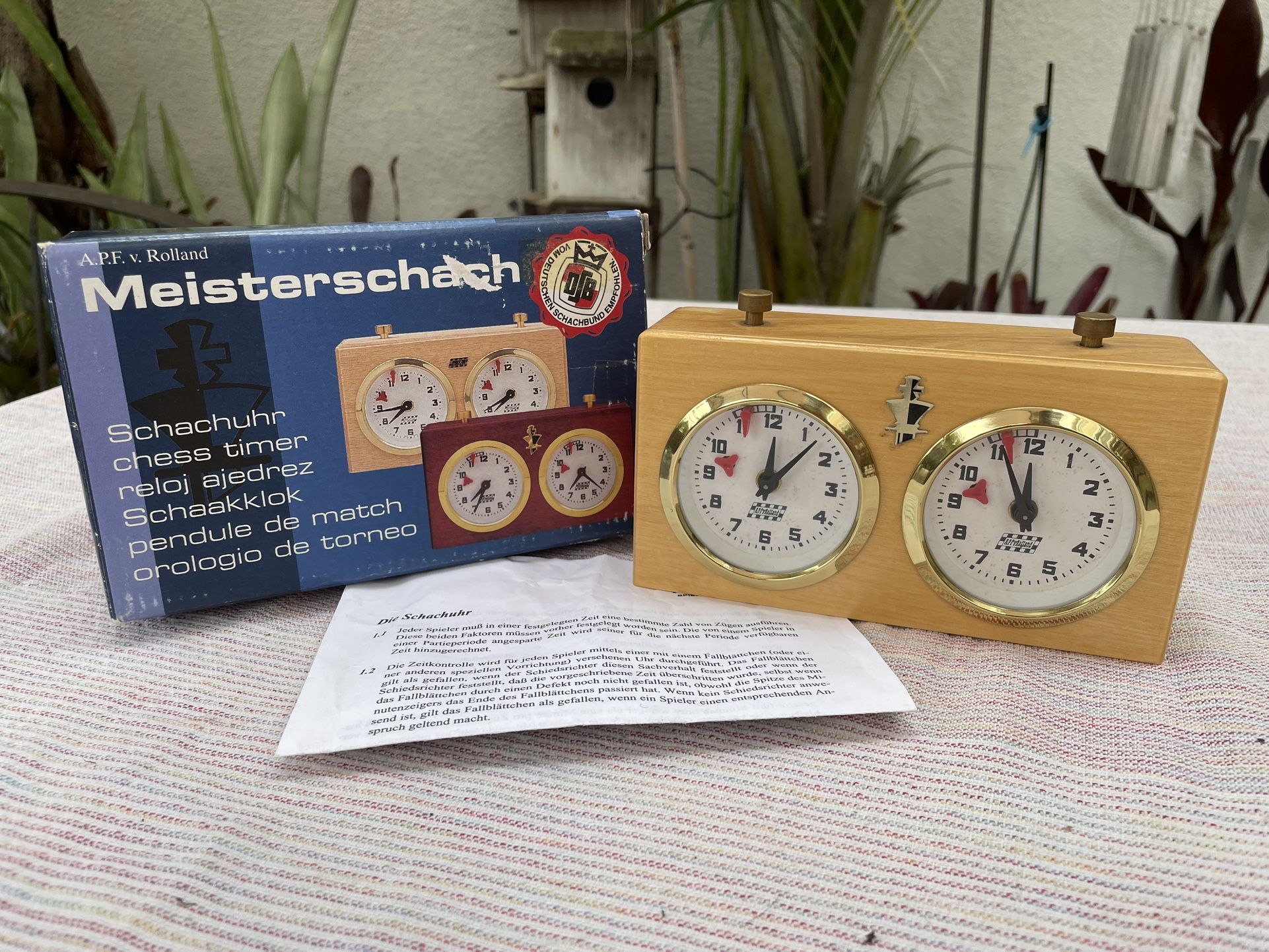 Meisterschach Chess Clock
