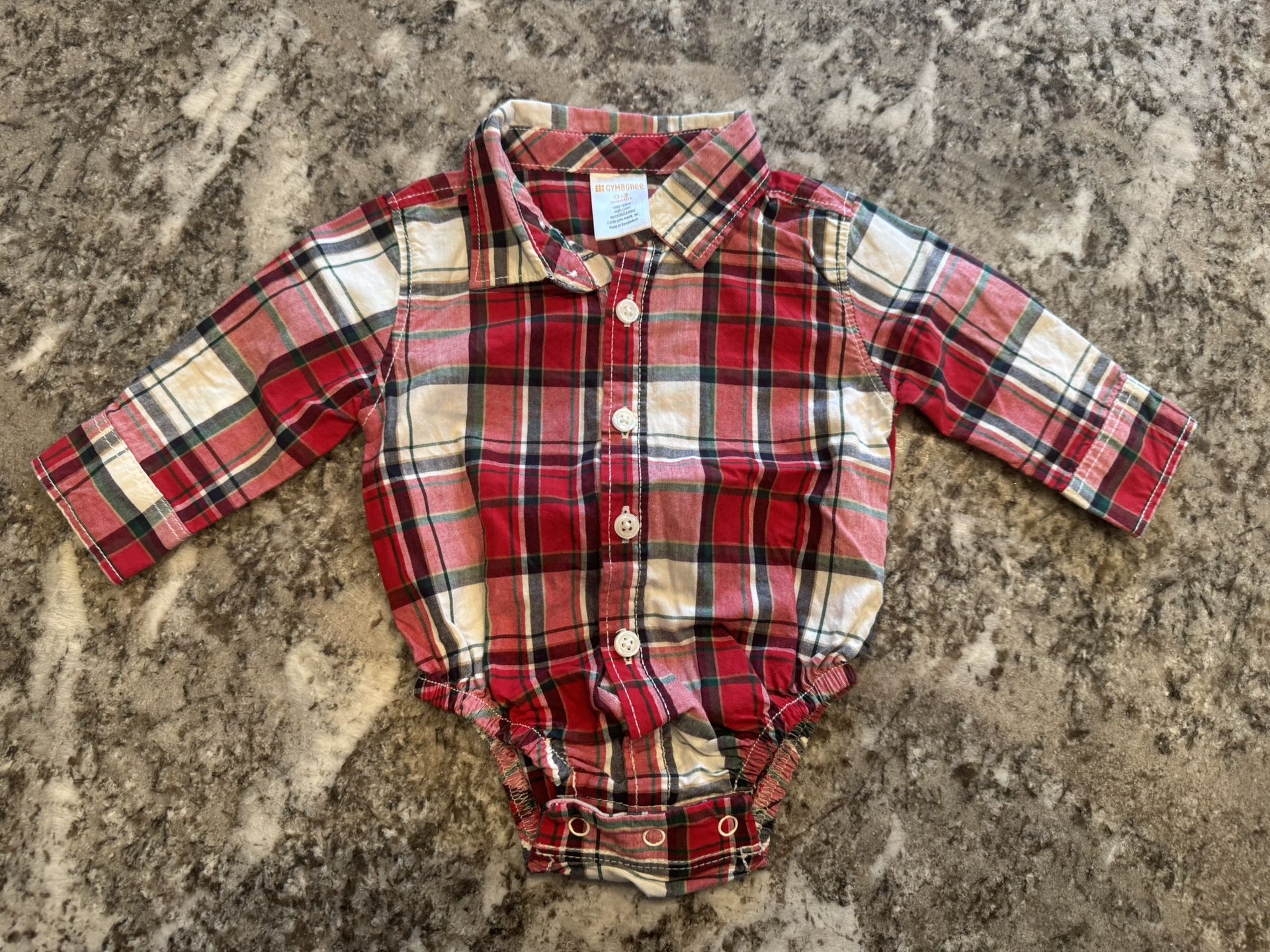 Baby Christmas Onesie Size 0-3 Months