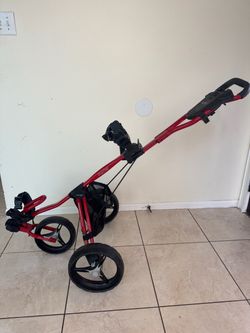 Badboy Express DLX  3 wheel golf push  cart