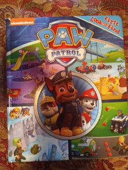 PAW Patrol First Look and Find Book