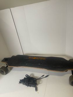 Backfire G2 Black Electric Skateboard With Charger