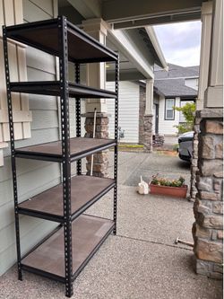 Free garage boltless storage shelves 6ft
