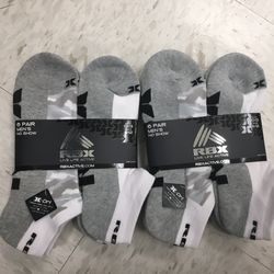 NWT RBX Men’s No Show Socks 12 Pairs