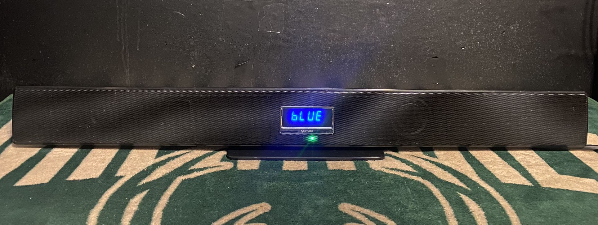 Ematic Ultra-Slim Wireless Soundbar.