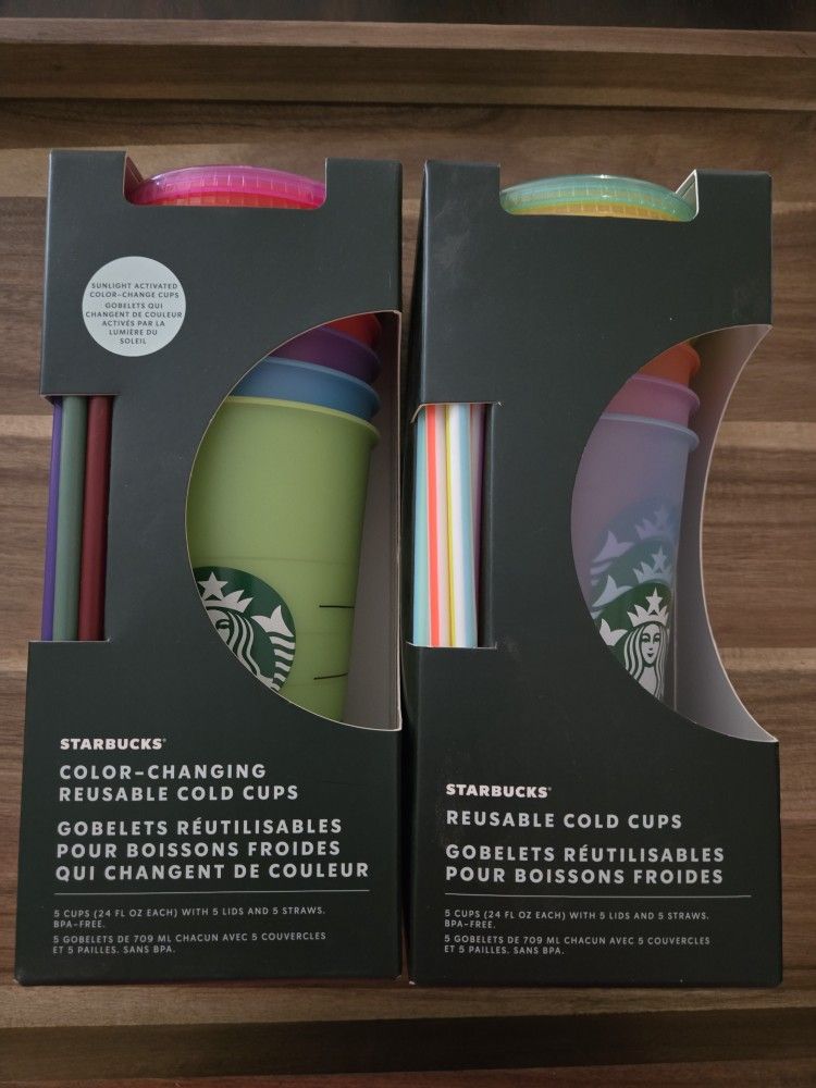 New Starbucks Cold Cups