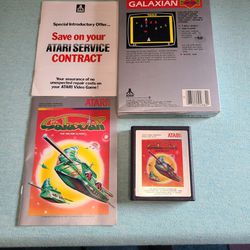 Galaxian Complete In Box With Atari Force #5