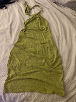 Tie Backless Skinny Halter Dress