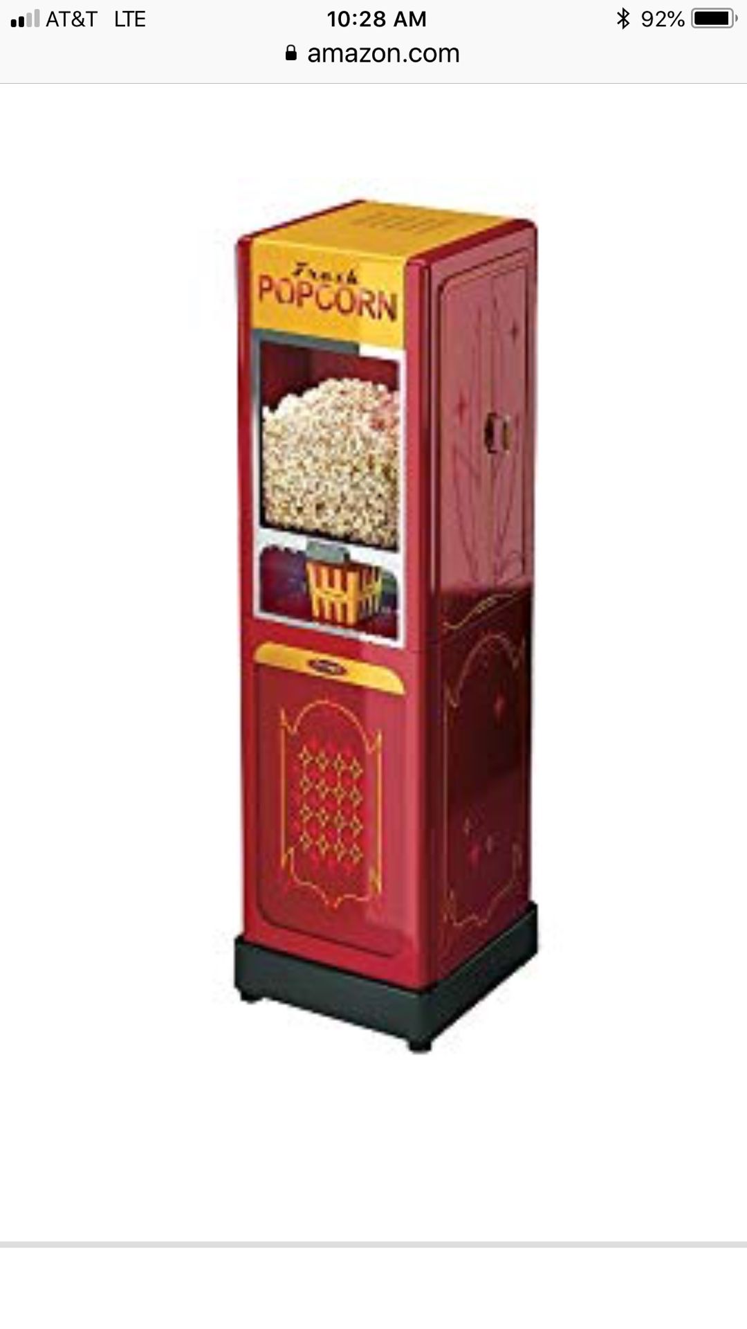 Orville Redenbacher's Theater Pop Corn Machine By Presto for Sale in  Fontana, CA - OfferUp