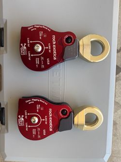 Rock Exotica MHP58 4.5" Omni Rigging Blocks - Pair