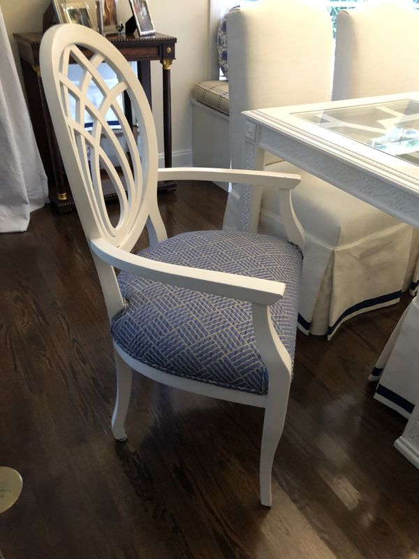 4 Gorgeous Upholstered Dining Arm Chairs for Sale in Lake Worth, FL