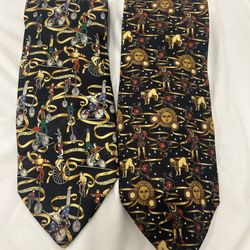 Kieselstein Cord Men’s Silk Ties 3.75” Wide