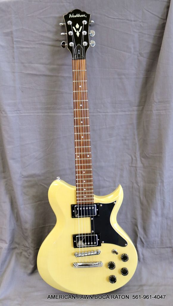 Washburn WI-64 Electric Guitar Made in Korea Guitar is used