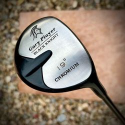 Gary Player Black Knight Chromium 19° 5-Metal Wood R-flex Graffaloy Men's RH
