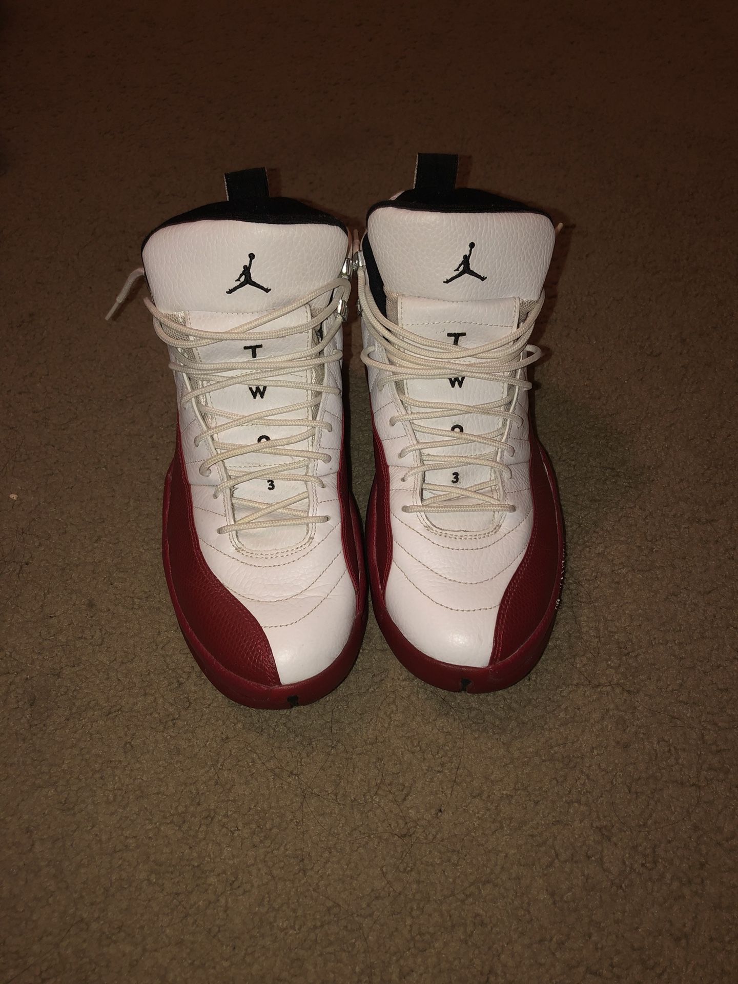 Jordan 12 White/Red sz. 11