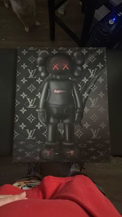 Kaws Canvas LV collab Picture 16x20