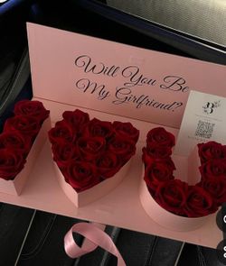 I love you flower arrangements 