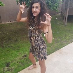 Cave Girl Costume - Handmade Girls Size 10-12