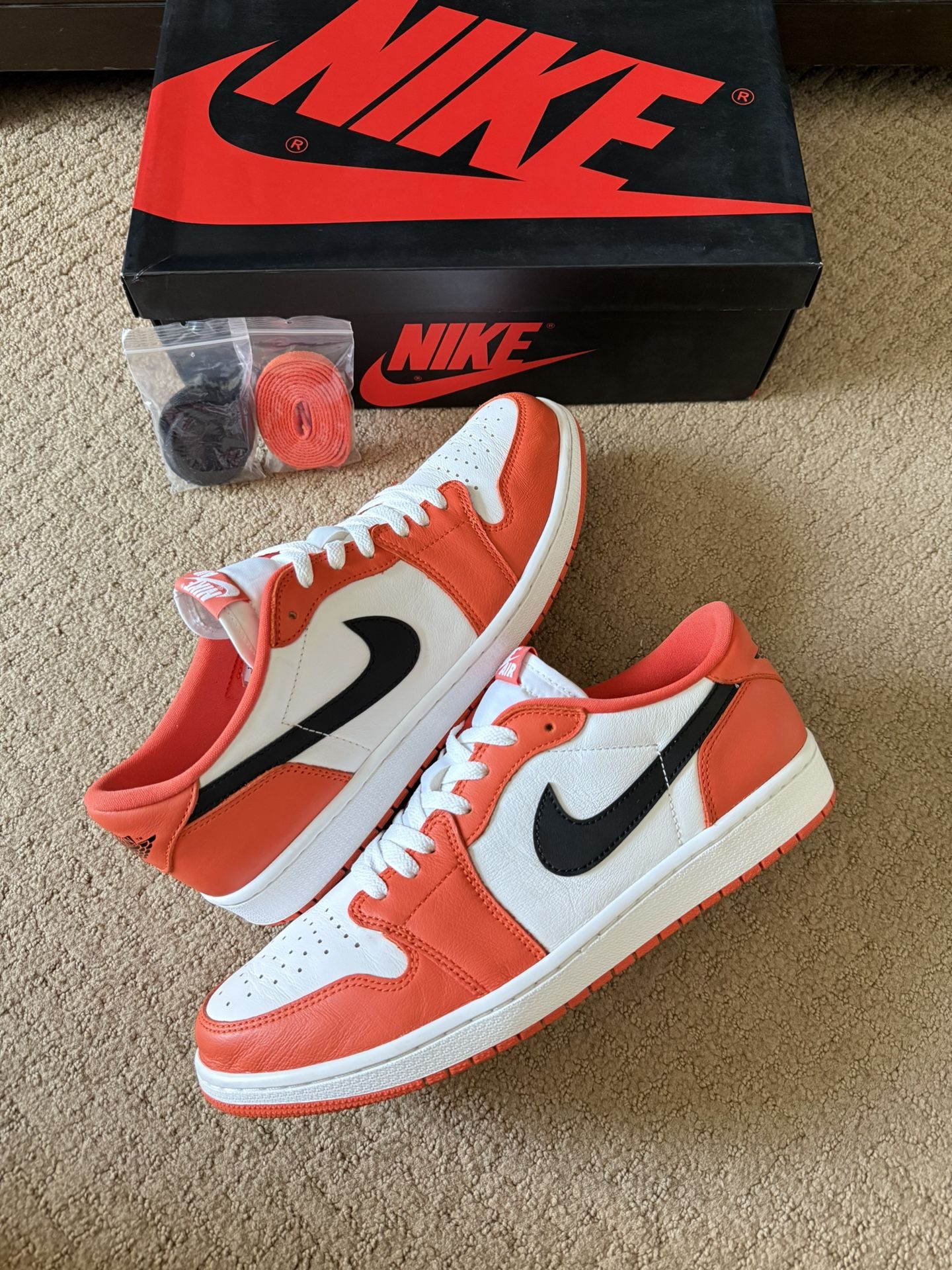 Nike Air Jordan 1 Retro Low OG Starfish SBB Size 12 (2021)