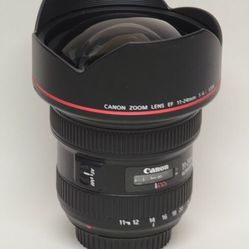 Canon EF 11-24mm f/4 USM.  Excellent Condition.