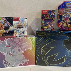 Pokemon- SPC, UPC, Booster Bundle, Tins, Etc. 