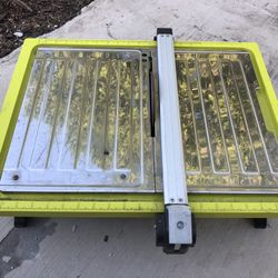 Ryobi tile saw