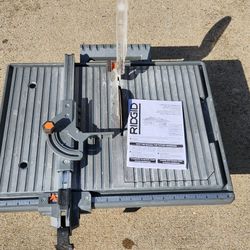 Tile Saw In Excellent Condition