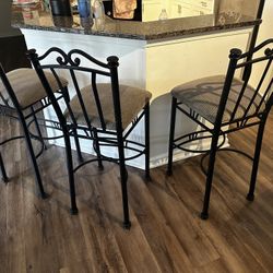 3 Bar Stools For $40