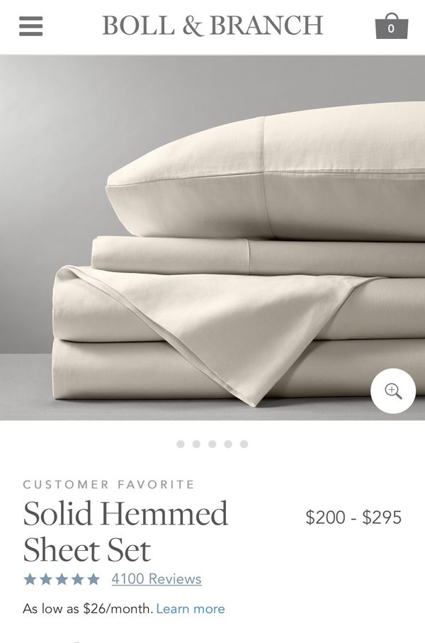 Boll and Branch Queen Sheet set NEW for Sale in Austin, TX OfferUp