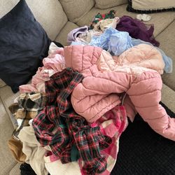 Xl Bag Of 2t Girl Clothes Hardly Used