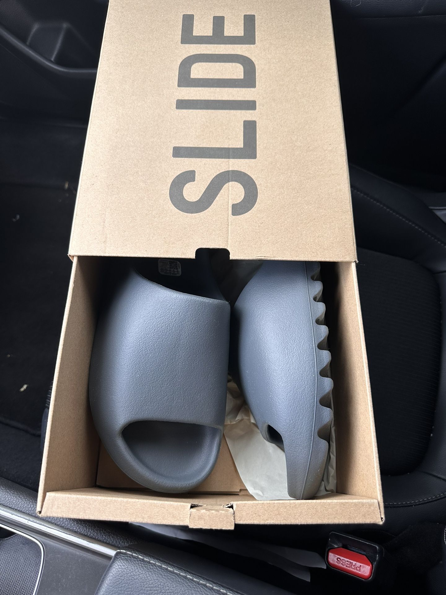 Yezzy Slide Slate Grey Size 12