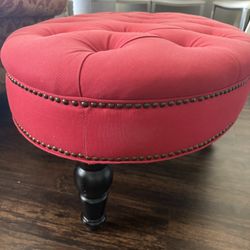 Red Ottoman 