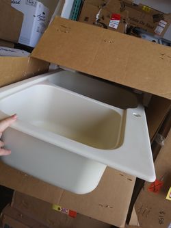 Swan dual mount 33in double Kitchen sink